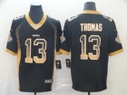 New Orleans Saints #13 Michael Thomas Black Drift Fashion Limited Jersey