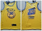 Nike Golden State Warriors #30 Stephen Curry Yellow The City Basketball Jersey