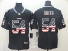 Dallas Cowboys #54 Jaylon Smith Black USA Flag Vapor Limited Jersey