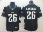 Philadelphia Eagles #26 Miles Sanders Black Vapor Untouchable Limited Jersey