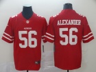 San Francisco 49ers #56 Kwon Alexander Red Vapor Untouchable Limited Jersey