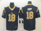 Los Angeles Rams #18 Cooper Kupp Navy Blue Vapor Limited Jersey