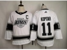 Adidas Los Angeles Kings #11 Anze Kopitar White Classic Hockey Jersey