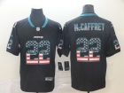 Carolina Panthers #22 Christian Mccaffrey Black USA Flag Limited Jersey