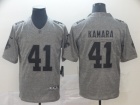 New Orleans Saints #41 Alvin Kamara Gridiron Gray Limited Jersey