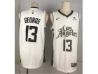 Nike Los Angeles Clippers #13 Paul George White 2019-20 City Edition Jersey