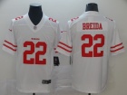 San Francisco 49ers #22 Matt Breida White Vapor Limited Jersey