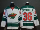 Adidas Minnesota Wild #36 Mats Zuccarello White Hockey Jersey