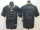 Green Bay Packers #23 Jaire Alexander Black Lights Out Vapor Limited Jersey