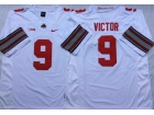 Ohio State Buckeyes #9 Binjimen Victor White Limited Jersey