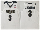 Purdue Boilermakers #3 Carsen Edwards C.Edwards White Basketball Jerseys