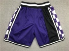 Sacramento Kings Purple Swish Throwback Shorts