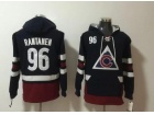 Colorado Avalanche #96 Mikko Rantanen Blue Hockey Hoodie