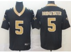 New Orleans Saints #5 Teddy Brigewater Black Vapor Untouchable Limited Football Jersey