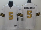 New Orleans Saints #5 Teddy Brigewater White Color Rush Limited Football Jersey