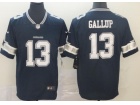 Dallas Cowboys #13 Michael Gallup Blue Vapor Untouchable Limited Jersey