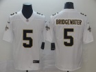 New Orleans Saints #5 Teddy Brigewater White Vapor Limited Football Jersey