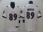 Baltimore Ravens #89 Mark Andrews White Vapor Limited Jersey