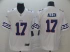 Buffalo Bills #17 Josh Allen White Team Logos Limited Jersey