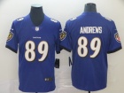 Baltimore Ravens #89 Mark Andrews Purple Vapor Limited Jersey