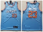 Nike Los Angeles Clippers #23 Lou Williams Blue Throwback Jersey