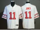 Atlanta Falcons #11 Julio Jones White Team Logos Vapor Limited Jersey