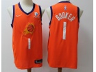 Nike Phoenix Suns #1 Devin Booker Orange 2019-20 Jersey