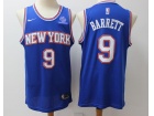 Nike New York Knicks #9 RJ Barrett Blue Classic Basketball Jersey