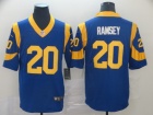 Los Angeles Rams #20 Jalen Ramsey Light Blue Vapor Limited Jersey