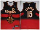 Nike Atlanta Hawks #15 Vince Carter Red Throwback Jersey