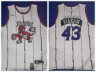 Nike Toronto Raptors #43 Pascal Siakam White Throwback Jersey