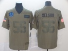 Indianapolis Colts #56 Quenton Nelson 2019 Olive Salute to Service Limited Jersey