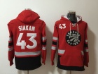 Toronto Raptors #43 Pascal Siakam Red Hoodie