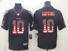 Houston Texans #10 DeAndre Hopkins Black USA Flag Limited Jersey