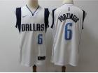 Nike Dallas Mavericks #6 Kristaps Porzingis 2019 White Jersey