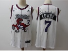 Nike Toronto Raptors #7 Kyle Lowry White Throwback Jersey