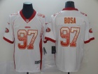 San Francisco 49ers #97 Nick Bosa White Drift Vapor Limited Jersey