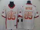 San Francisco 49ers #85 George Kittle White Drift Vapor Limited Jersey