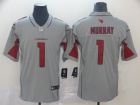 Arizona Cardinals #1 Kyler Murray Gray Inverted Legend Vapor Limited Jersey