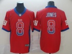 New York Giants #8 Daniel Jones Red Drift Vapor Limited Jersey