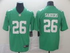 Philadelphia Eagles #26 Miles Sanders Apple Green Vapor Untouchable Limited Jersey