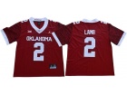 Oklahoma Sooners #2 CeeDee Lamb Red New Style Limited Jersey