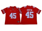 Ohio State Buckeyes #45 Archie Griffin Red Vapor Limited Jersey