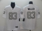 Oakland Raiders #83 Darren Waller White Color Rush Limited Jersey