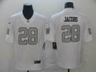 Oakland Raiders #28 Josh Jacobs White Color Rush Limited Jersey