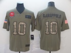 San Francisco 49ers #10 Jimmy Garoppolo 2019 Olive/Camo Salute to Service Limited Jersey