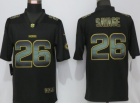 Green Bay Packers #26 Darnell Savage JR Black Golden Vapor Untouchable Limited Jersey