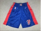 Nike Detroit Pistons Blue Basketball Shorts