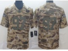 San Francisco 49ers #97 Nick Bosa Camo Salute to Service Limited Jersey