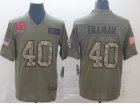 Arizona Cardinals #40 Pat Tillman 2019 Olive Camo Salute to Service Limited Jersey